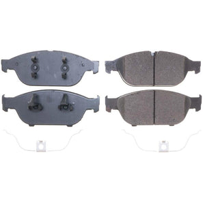 PowerStop 17 1549 fits Audi A6 Front Z17 Evolution Ceramic Brake Pads w/Hardware