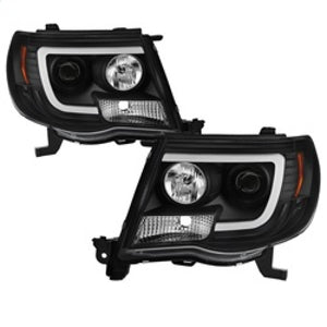 Spyder 5084514 fits Toyota 05-11 Tacoma Projector Headlights - Light Bar DRL -