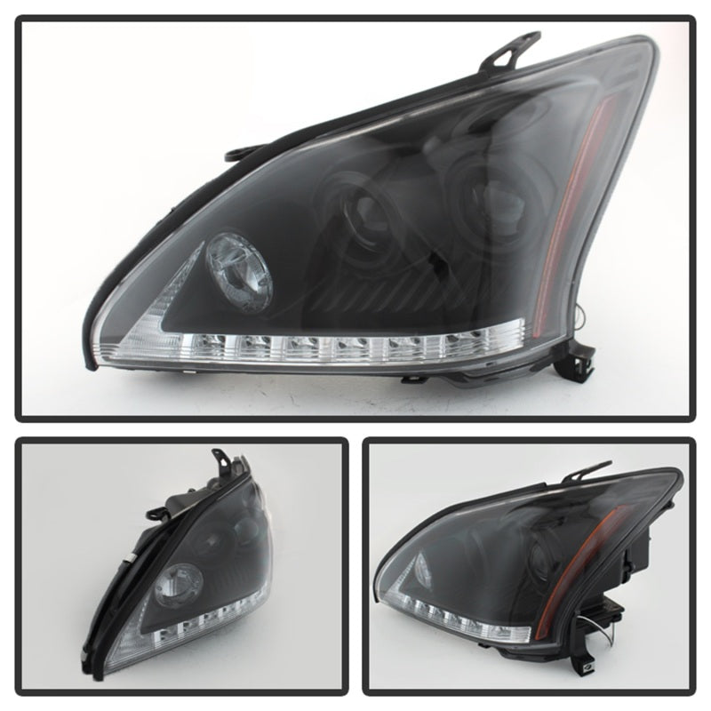 Spyder 5076779 fits Lexus 04-20 RX330 2006 Projector Headlights Halogen Model-