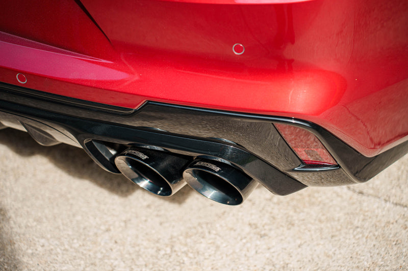 CORSA Performance 21319BLK Corsa 22-25 fits Cadillac CT4 V Blackwing 3in Active Valve Axle-Back - 4.5in Black Tip