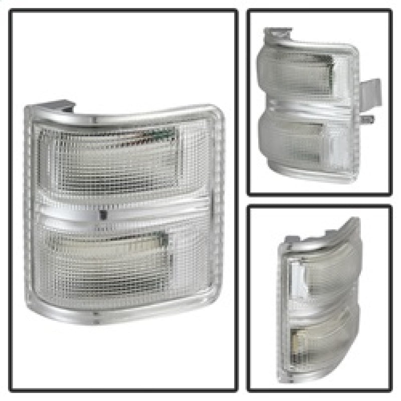 xTune 9924736 fits Ford Superduty 08-14 F250-F550 Amber LED Mirror Signal Lens