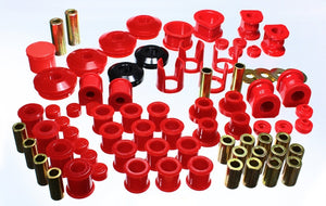 Energy Suspension 7.18106R 89-94 fits Nissan 240SX (S13) Red Hyper-Flex Master Bushing Set