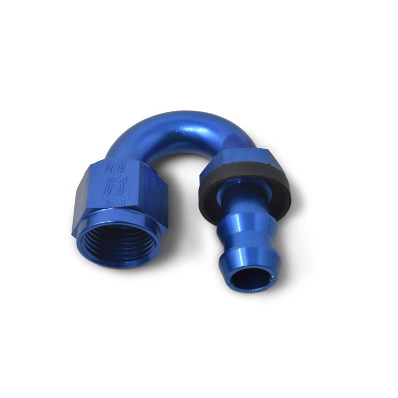 Russell 626070 Performance -8 AN Twist-Lok 180 Degree Hose End (3/4in Radius)