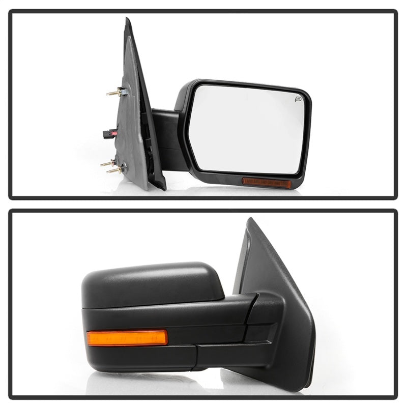 xTune 9943164 04-06 fits Ford F-150 Heated Amber Seq LED Signal OEM Pwr Mirrors