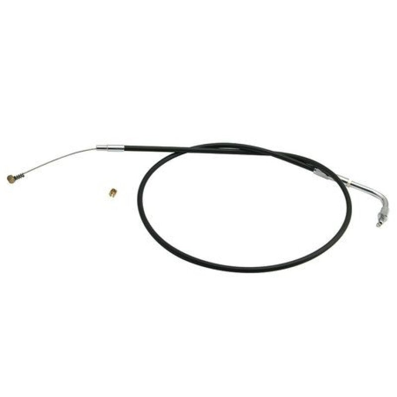 S&S 19-0433 Cycle 81-95 HD 36in Threaded Throttle Cable - Close Side