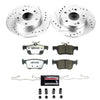 Power Stop K8330-26 20-22 fits Honda Civic Rear Z26 Street Brake Kit