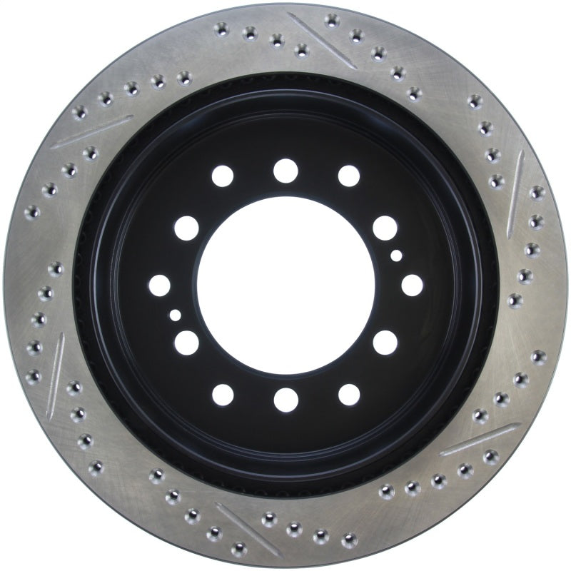 Stoptech 127.44175R Slotted & Drilled Sport Brake Rotor