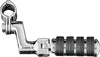 Kuryakyn 7999 Kuryakyn Large ISO Offset Highway Pegs With 1-1/4inch Clamp Chrome (Pair)