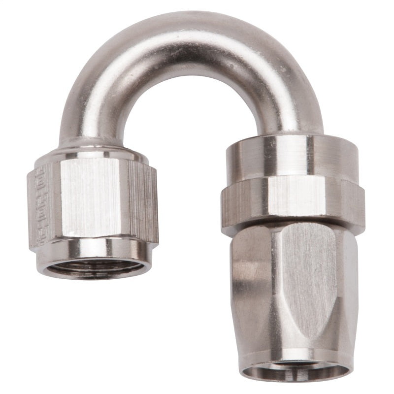 Russell 613501 Performance -6 AN Endura 180 Degree Full Flow Swivel Hose End (With 9/16in Radius)