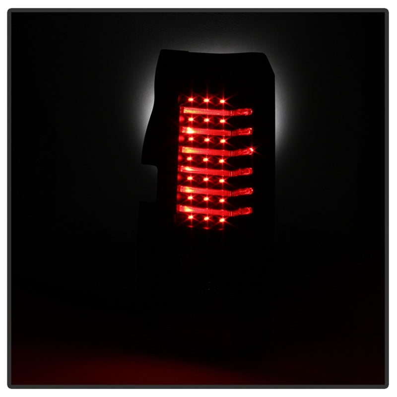 5017697 Xtune fits Hummer 06-09 H3 ( Non H3T ) LED Tail Lights Black ALT-ON-HH