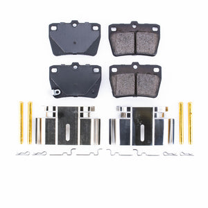 PowerStop 17 fits Toyota RAV4 Rear Z17 Evolution Ceramic Brake Pads w/Hardware