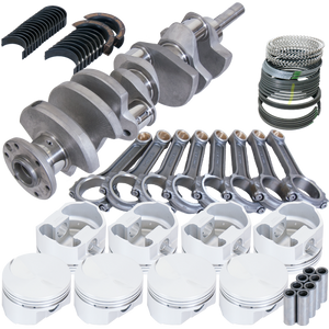 Eagle 65016030 fits Ford 460 4.140in Crank 6.800in I-Beam Rods -3cc Flat Top 4.390in Pistons Rotating Assembly