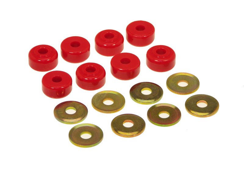Prothane 19-430 Universal End Link Bushings & Washers - 5/8 x 1 1/8 OD - Red