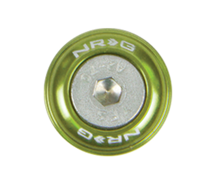 NRG FW-100CG Fender Washer Kit w/ Rivets For Plastic (Chrome Gold) - Set of 10