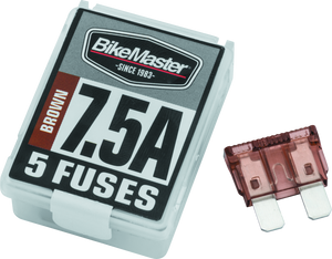 BikeMaster 152430 BikeMaster 5Piece 7.5A Replacement Fuse
