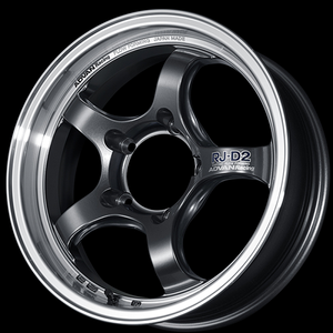 Advan YAT7H-10KMGM RG-D2 for Truck 17x8.5 / -10 Offset / 6x139.7 / 112mm Bore / Machining and Racing Gunmetallic