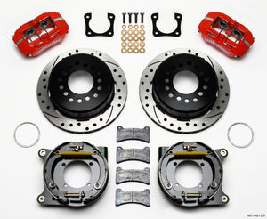 Wilwood 140-11401-DR fits Dynapro Low-Profile 11.00in P-Brake Kit Drill-Red fit