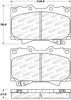 Stoptech 308.0772 Street Brake Pads