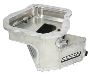 Moroso 20965 fits Subaru EJ20/EJ22/EJ25 Road Race Baffled Wet Sump 5qt .125in Th