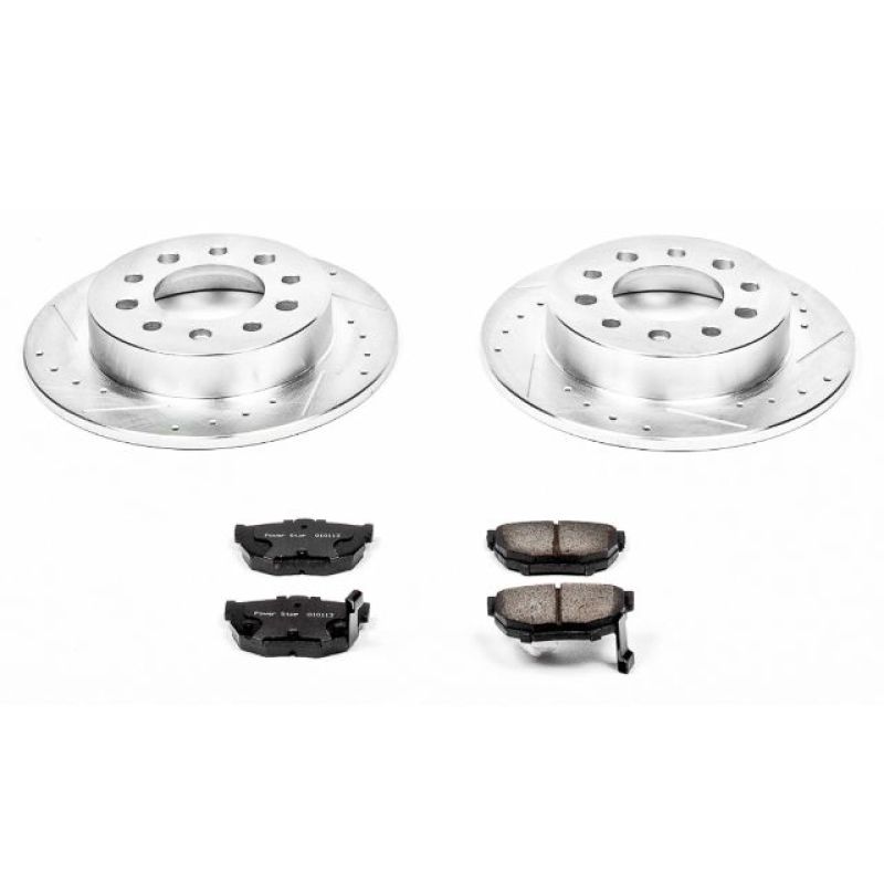 PowerStop K170 fits Hyundai 03-08 Tiburon Rear Z23 Evolution Sport Brake Kit