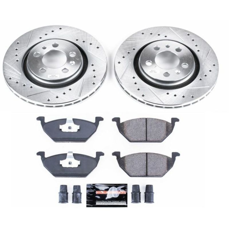 PowerStop K5401 1998 fits Volkswagen Beetle Front Z23 Evolution Sport Brake Kit