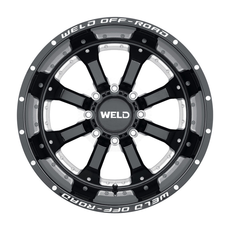 Weld  W12509018500 Off-Road W125 20X9 Granada Eight 8X180 ET00 BS5.00 Gloss Blac