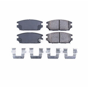 PowerStop 17 fits Dodge Stealth Rear Z17 Evolution Ceramic Brake Pads w/Hardware