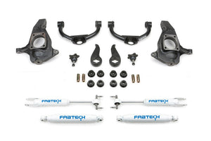 Fabtech K1055 11-19 fits GM C/K2500HD/3500HD 4in Ultimate System w/Perf. Shocks