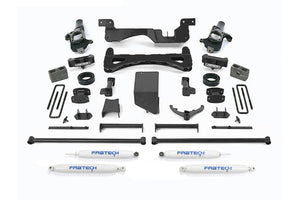 Fabtech K1014 01-10 fits GM C/K2500HD 6in Perf Sys w/Perf Shks