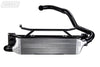 Turbo XS W15-FMIC-BLK FMIC for 15-16 fits Subaru WRX - Wrinkle Black Pipes