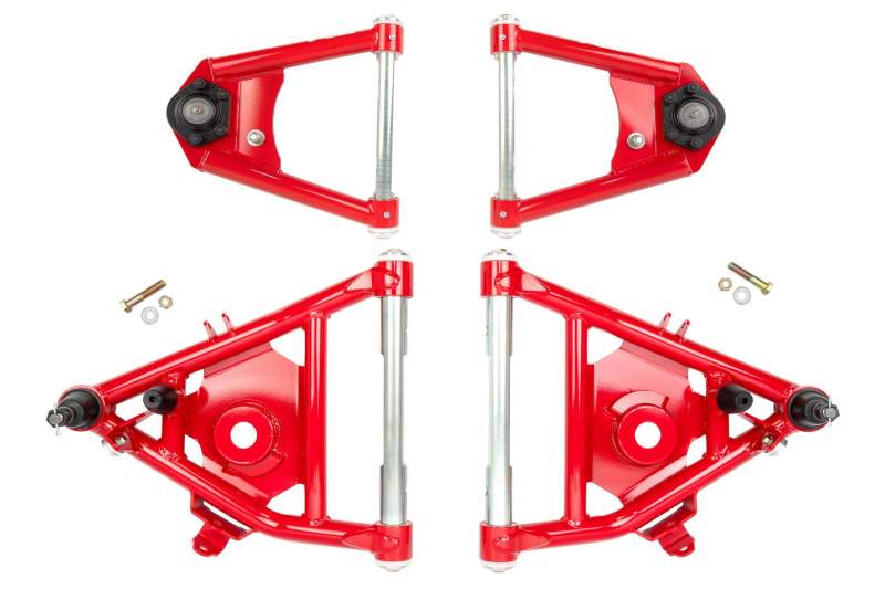 UMI Performance 643233-R 73-87 fits GM C10 Street Performance A-Arm Kit - Red