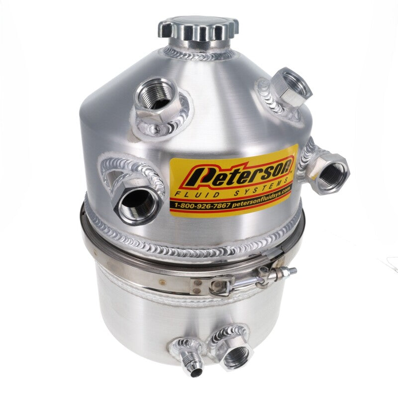Peterson Fluid Systems 08-0010-DB Oil Tank 3 Gallon Dual Return In Dual BR