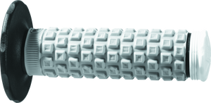ProTaper 24857 Pillow Top Large Flange ATV Grips - Black/Gray/White
