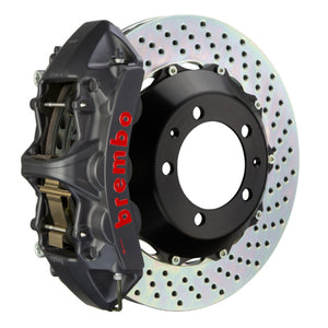 Brembo 1M1.8046AS Brembo 89-98 Skyline GTR Front GTS BBK 6 Piston Cast 355x32 2pc Rotor Drilled-Black HA