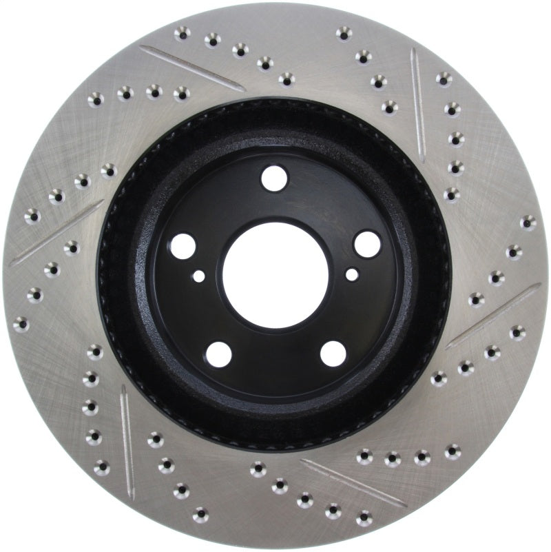 Stoptech 127.44146R 07-09 Lexus ES 250/ES 300/ ES330/ES350 SportStop Slotted & Drilled Right Front Rotor