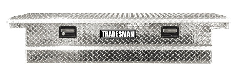 Tradesman 9305LP Aluminum Single Lid HD 28 Cross Bed Low-Profile Truck Tool Box (72in.) - Brite
