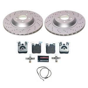 Power Stop ESK7019 16-18 fits BMW M2 Rear Eurostop Brake Kit