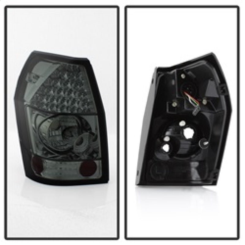 Spyder 5002402 fits Dodge 05-08 Magnum LED Tail Lights Smoke ALT-YD-DMAG05-LED-