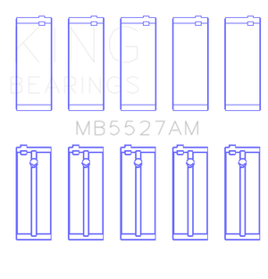 KING KINGMB5527AM1.0 fits KING MB5527AM1.0 Engine Bearings fits Toyota 4A-Fe/5A
