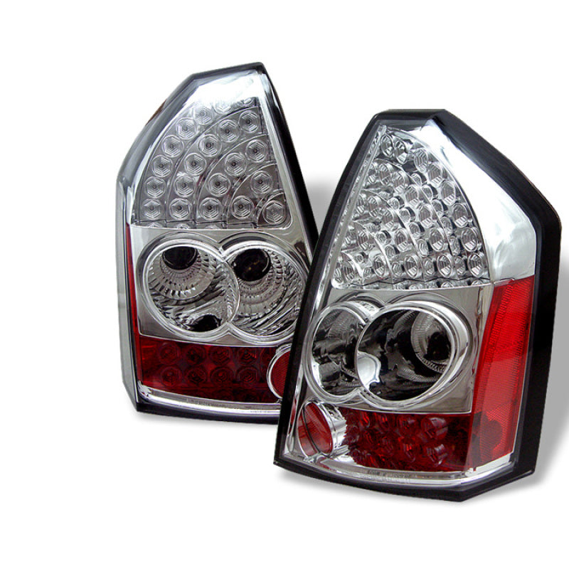 Spyder 5001634 fits Chrysler 05-07 300 LED Tail Lights Chrome ALT-YD-CHR305-LED
