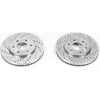 PowerStop fits Nissan 05-19 Frontier Front Evolution Drilled & Slotted Rotors -