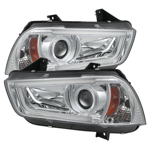 Spyder 5074218 fits Dodge 11-14 Charger Projector Headlights Xenon/HID Model- D
