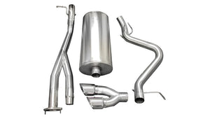 CORSA Performance 14279 Corsa 2003-2007 fits Chevrolet Silverado Short Bed SS 6.0L V8 Polished Sport Cat-Back Exhaust