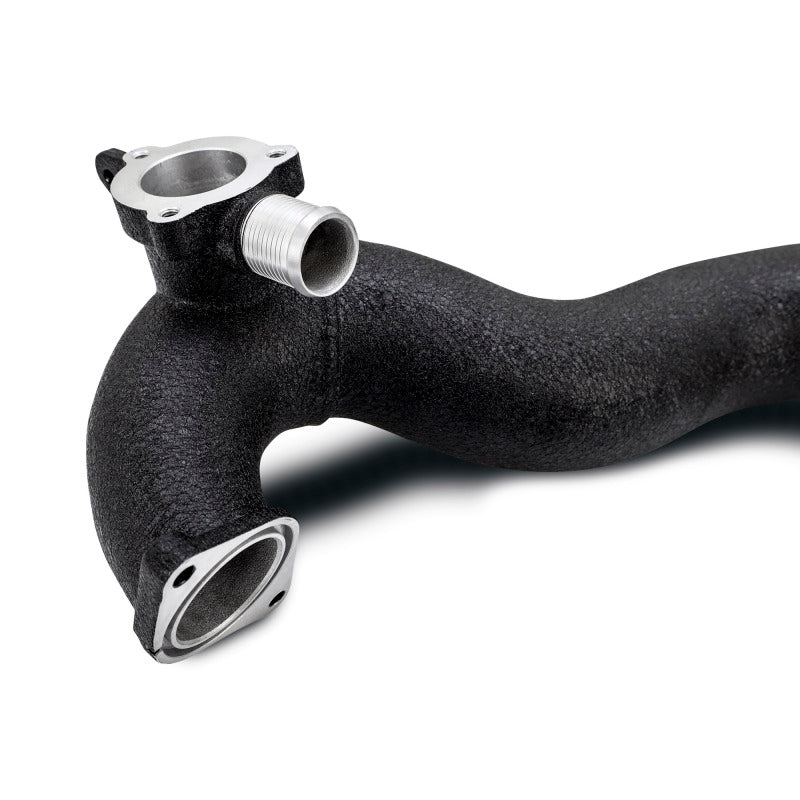 Mishimoto MMICP-MUS4-24WBK 2024+ fits Ford Mustang EcoBoost Charge Pipes - Wrinkle Black