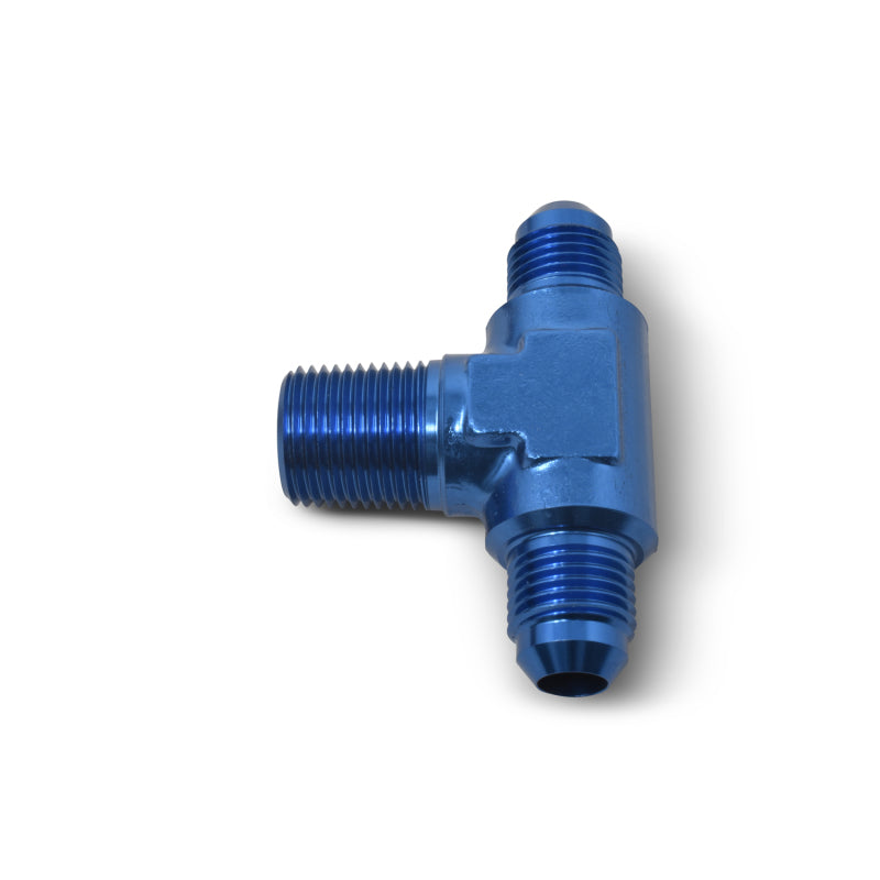 Russell 660120 Performance -6 AN to 3/8in NPT Flare to Pipe Tee Fitting