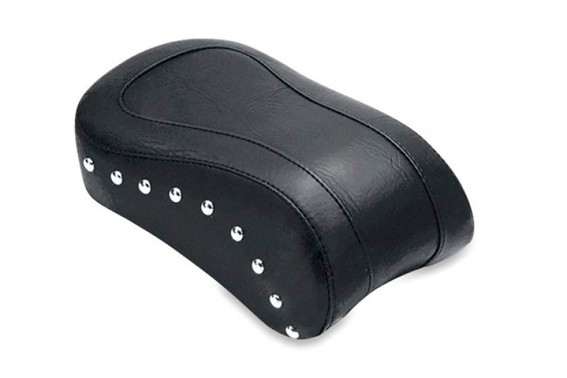 Mustang 75085 Harley Standard Rear Tire Standard Touring Passenger Seat w/Studs - Black