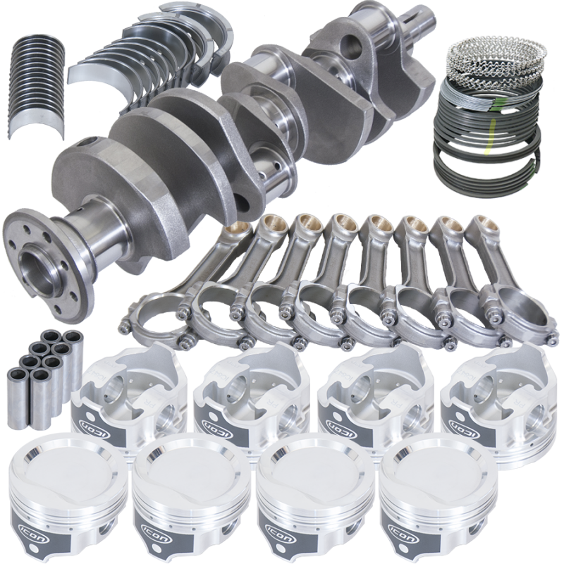 Eagle 20551040 fits Chrysler 318 4.000in Crank 6.123in I-Beam Rods -23cc 3.950in Pistons Rotating Assembly