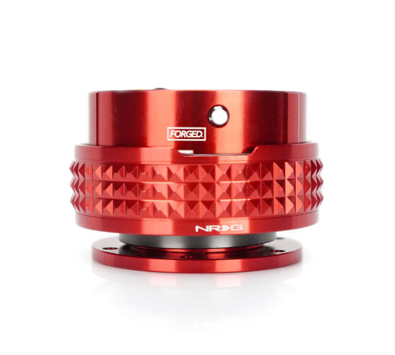 NRG SRK-210RD-RD SRK-210RD-RD Quick Release Kit - Pyramid Edition - Red Body /