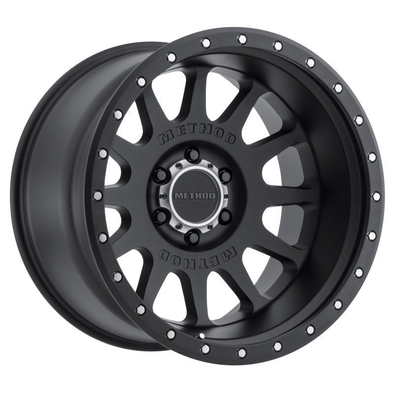 Method MR60529016512N MR605 NV 20x9 -12mm Offset 6x135 87mm CB Matte Black Wheel