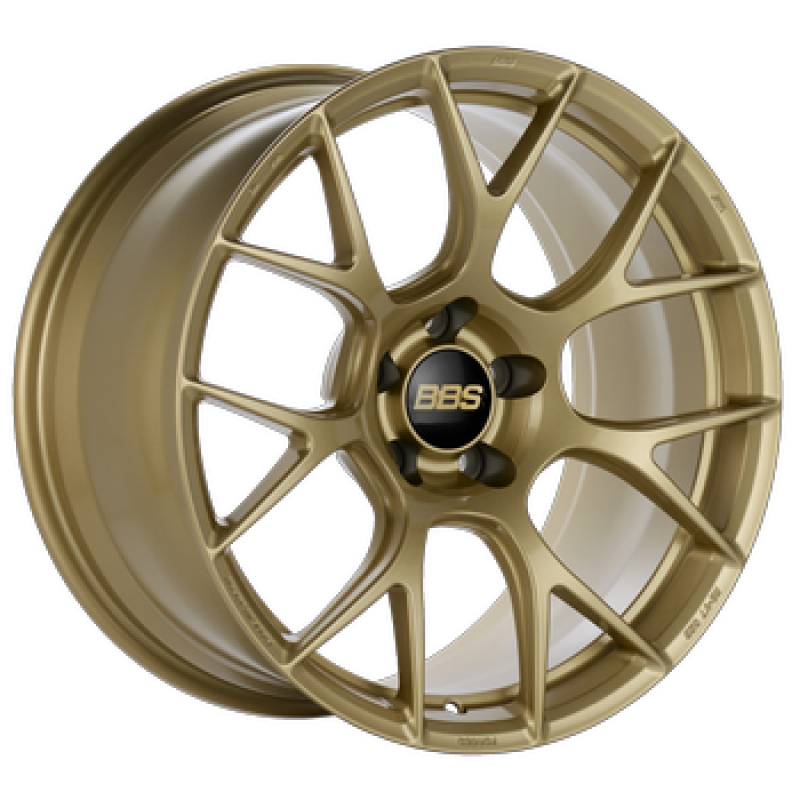 BBS REV7053GL RE-V7 19x9.5 5x112 ET25 Gold Wheel - 82mm PFS/Clip Required